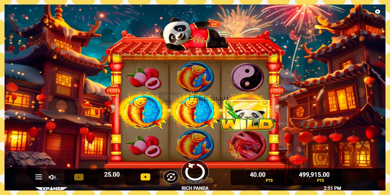 Demo slot Rich Panda free and without registration, picture - 1