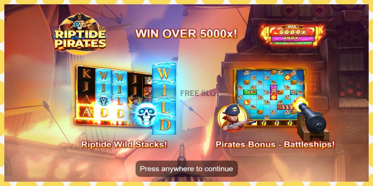 Demo slot Riptide Pirates free and without registration, picture - 1