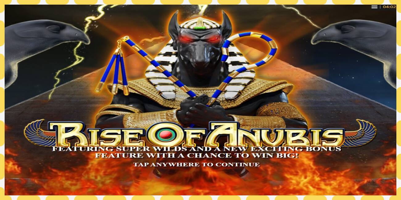 Demo slot Rise of Anubis free and without registration, picture - 1