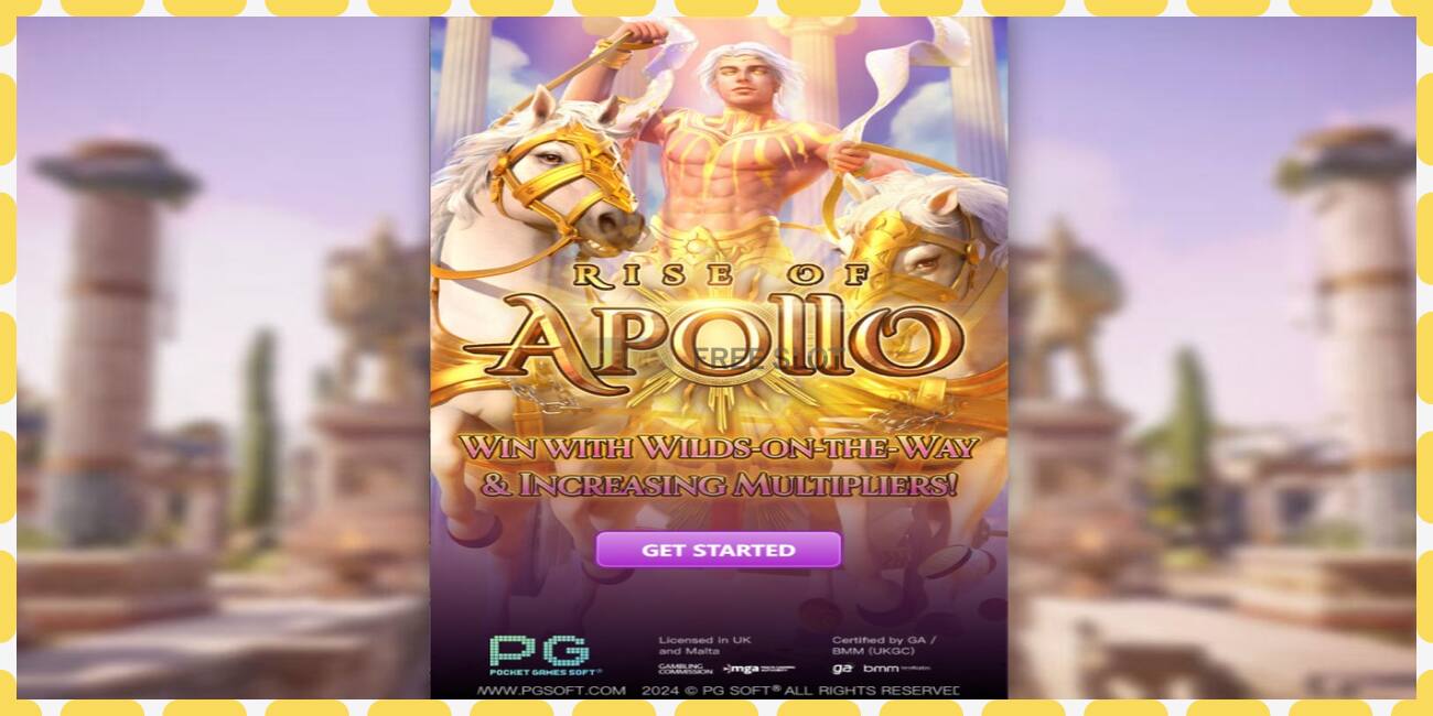 ডেমো স্লট Rise of Apollo বিনামূল্যে এবং নিবন্ধন ছাড়া, ছবি - 1