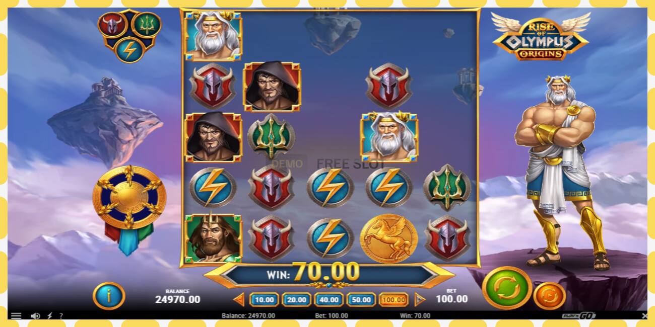 Demo slot Rise of Olympus Origins free and without registration, picture - 1