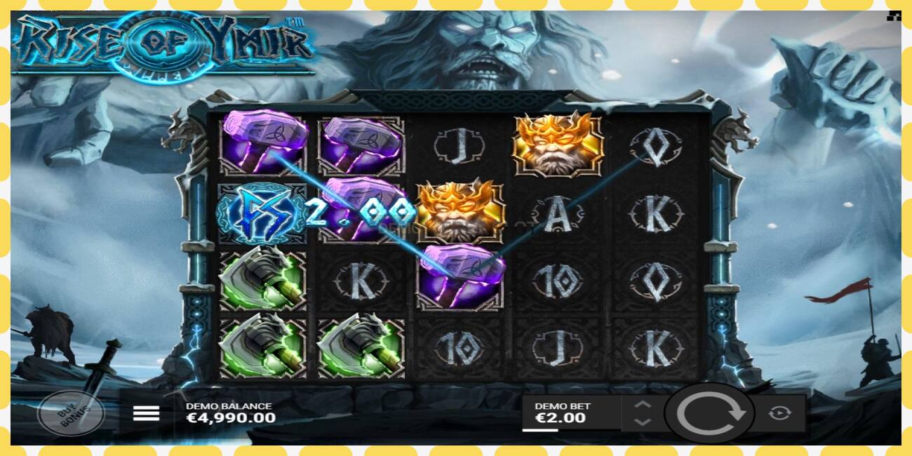 Slot dimostrativo Rise of Ymir gratuito e senza registrazione, immagine - 1