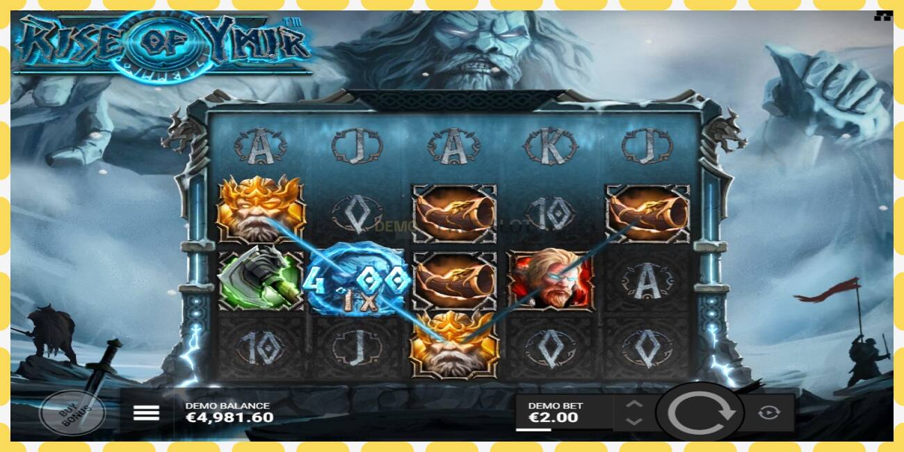 Slot dimostrativo Rise of Ymir gratuito e senza registrazione, immagine - 1