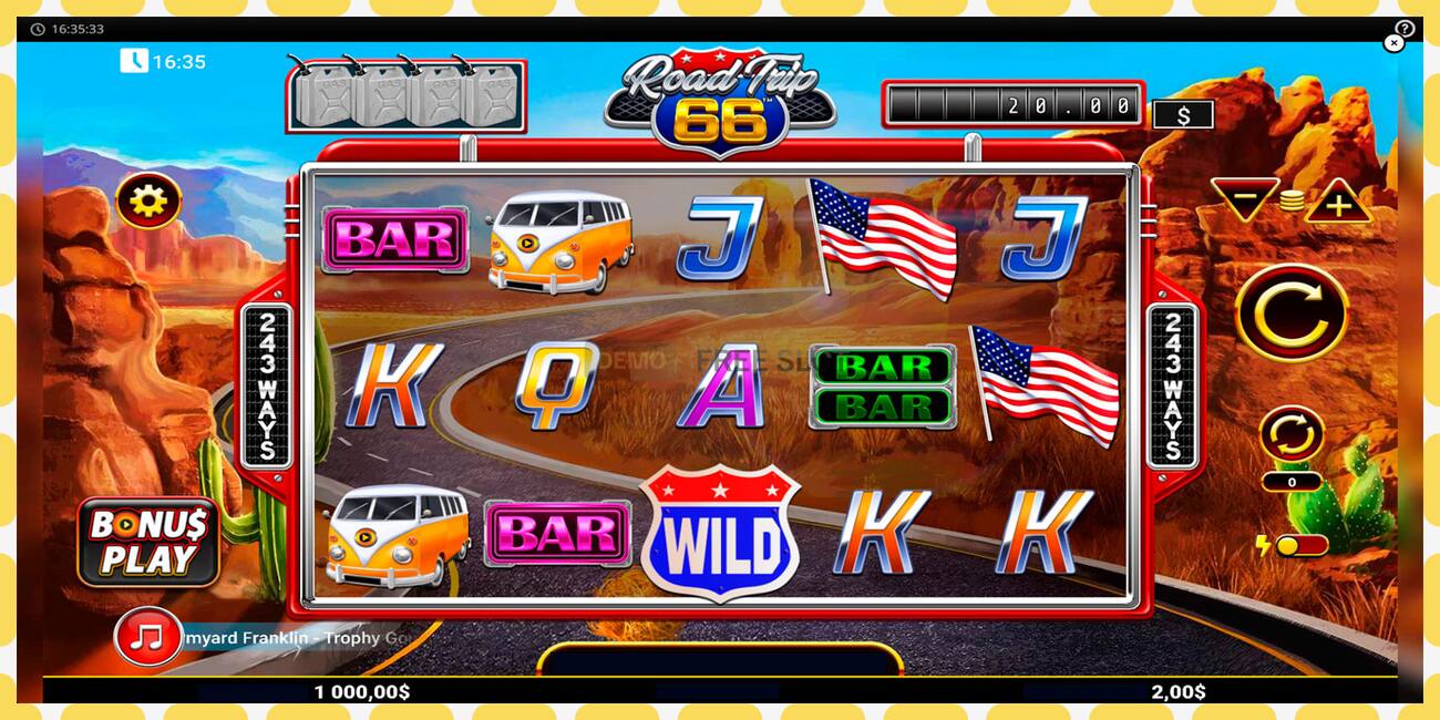 Demo slot Road Trip 66 free and without registration, picture - 1