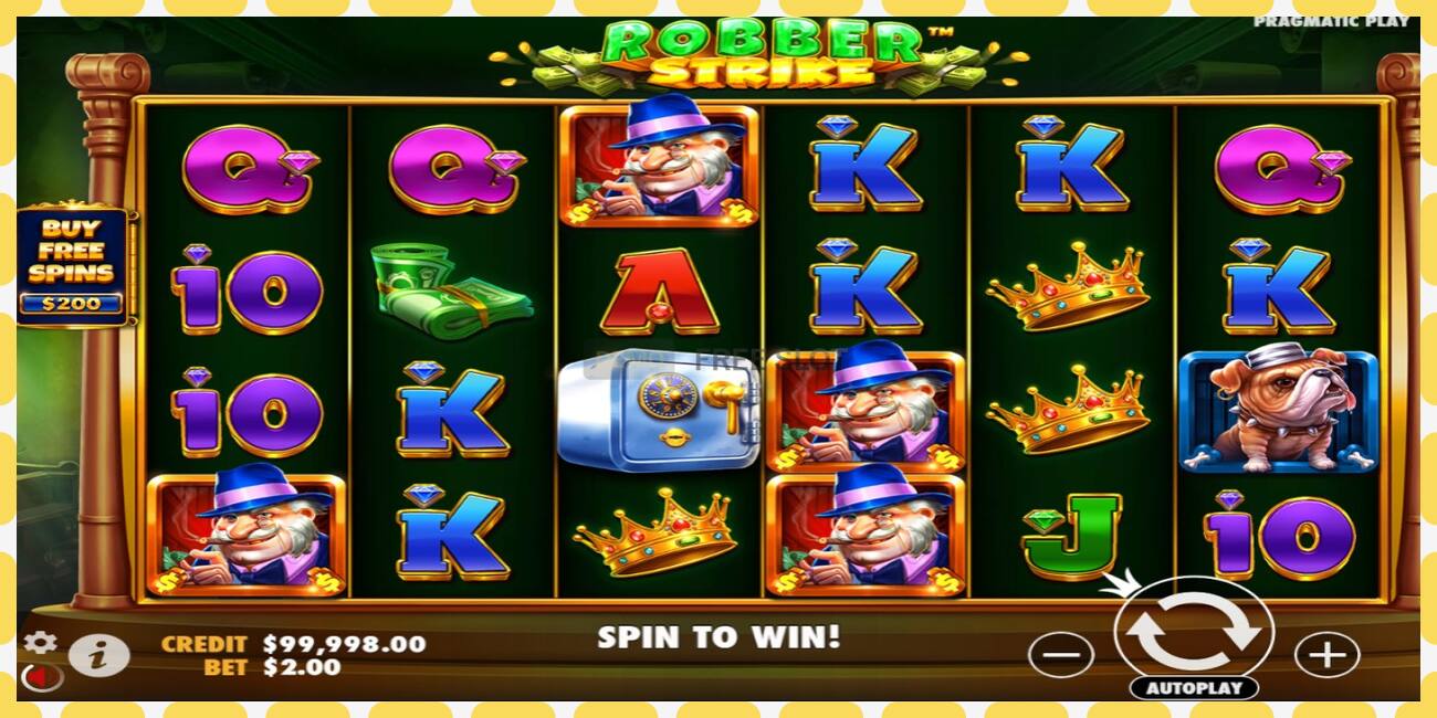 Demo slot Robber Strike free and without registration, picture - 1