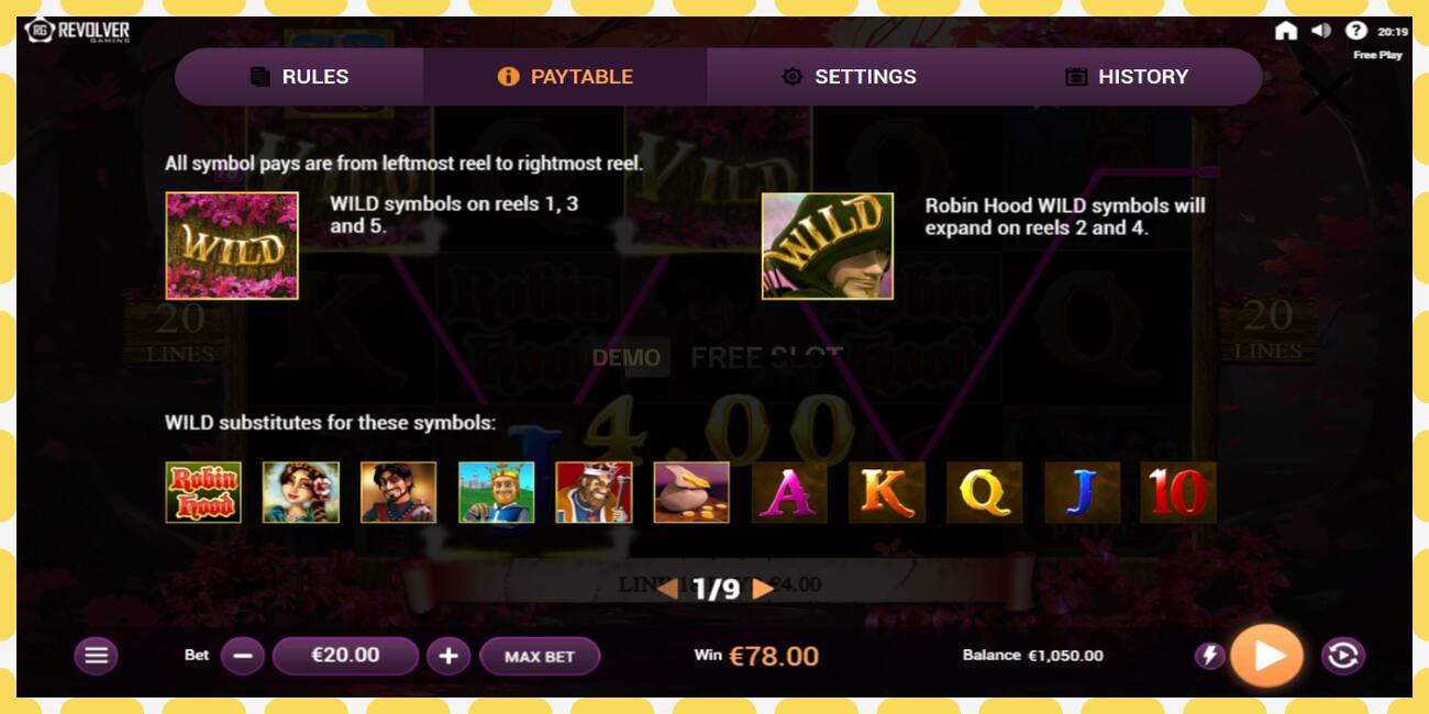 Demo slot Robin Hood Valentine besplatno i bez registracije, slika - 1