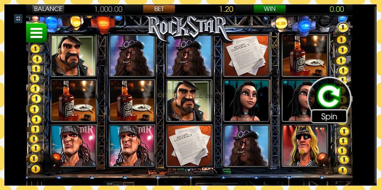 Demo slot Rockstar free and without registration, picture - 1