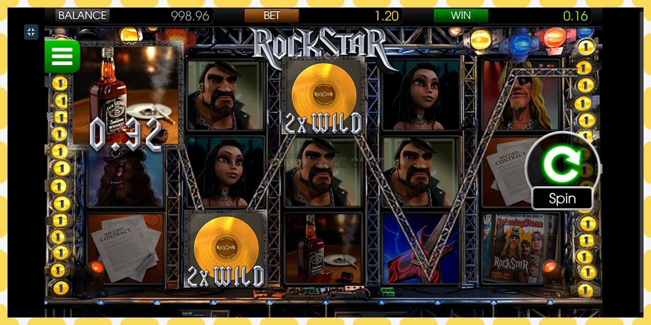 Demo slot Rockstar free and without registration, picture - 1