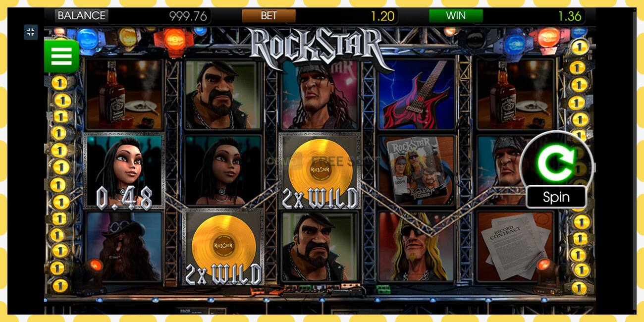 Demo slot Rockstar free and without registration, picture - 1