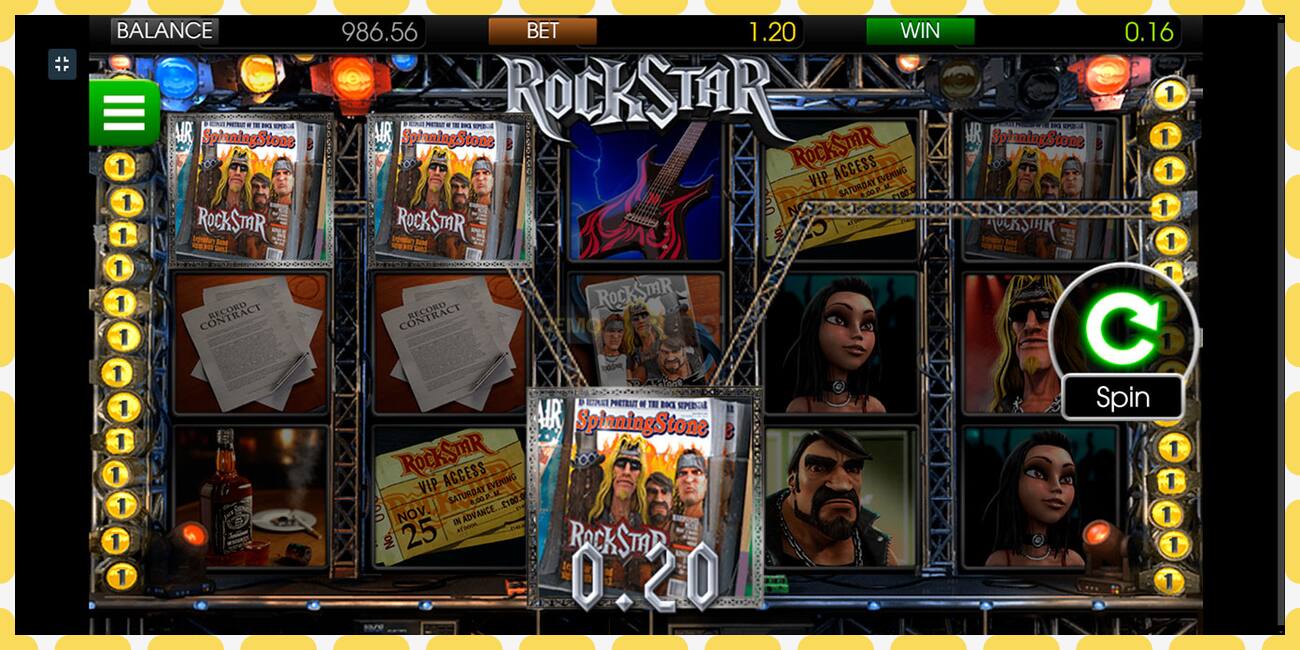 Demo slot Rockstar free and without registration, picture - 1