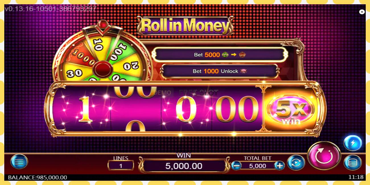 Slot demo Roll in Money gratuit și fără înregistrare, imagine - 1