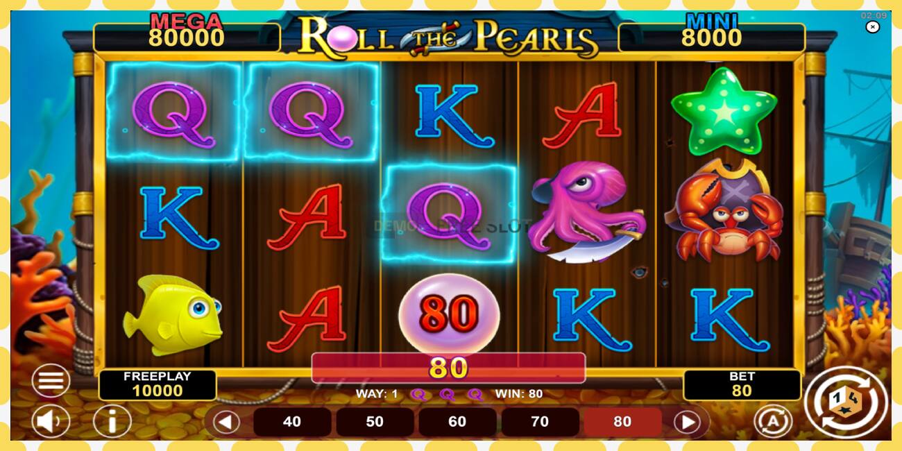 Demo slot Roll The Pearls Hold & Win free and without registration, picture - 1