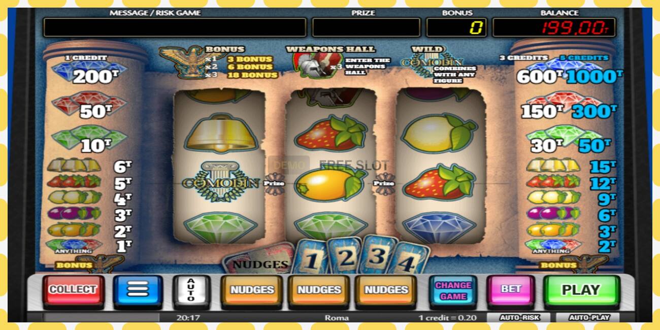 Slot demo Roma gratuit și fără înregistrare, imagine - 1