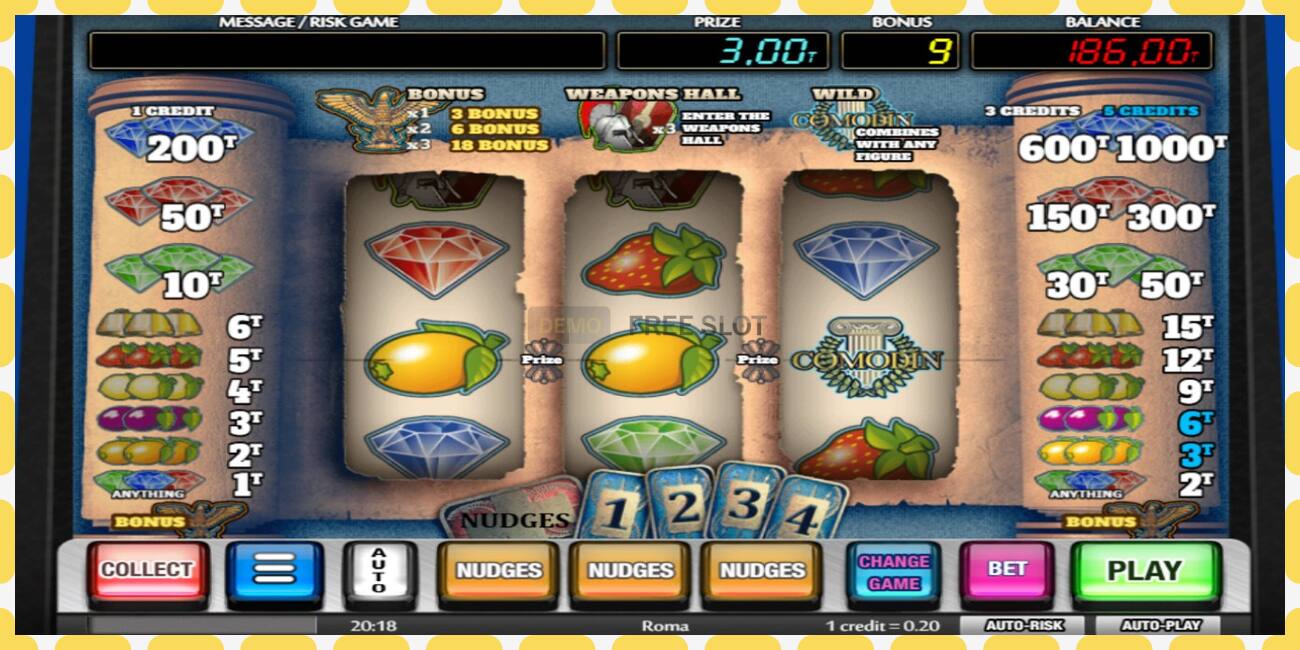 Slot demo Roma gratuit și fără înregistrare, imagine - 1