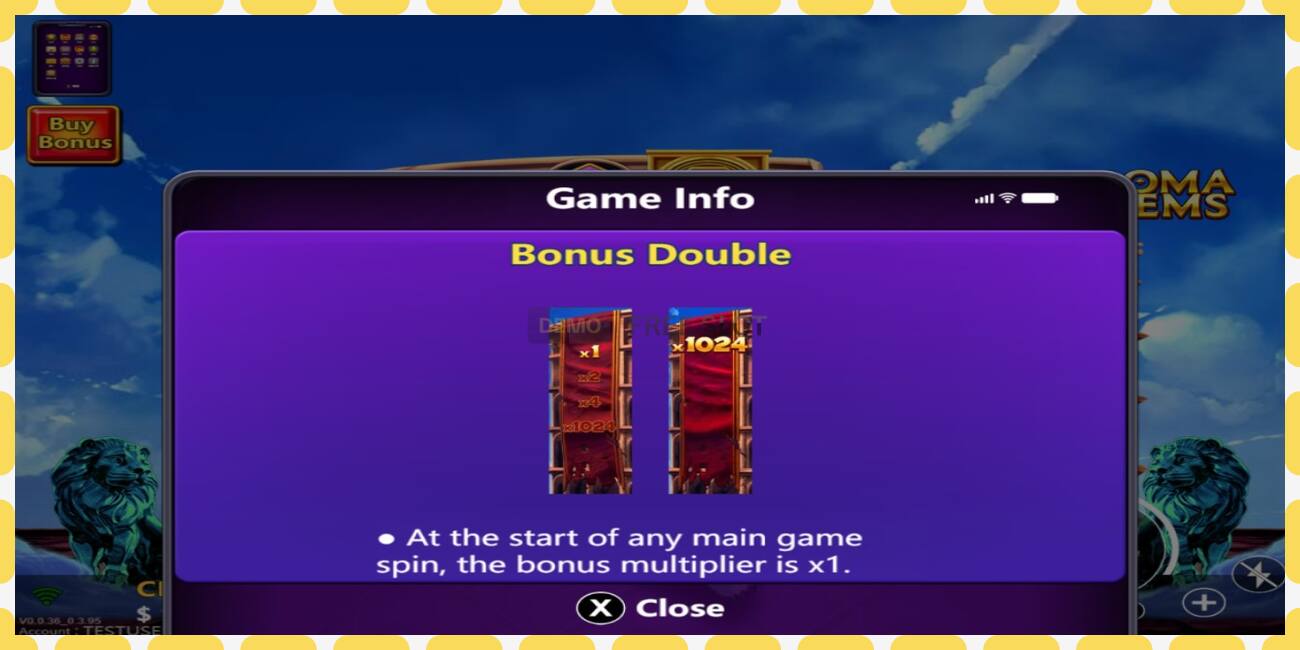 Slot demo Roma Gems percuma dan tanpa pendaftaran, gambar - 1