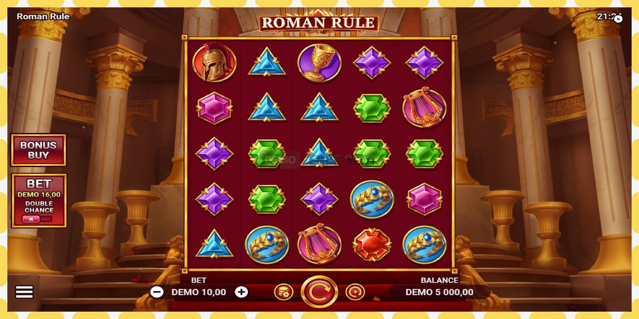 Slot demo Roman Rule percuma dan tanpa pendaftaran, gambar - 1