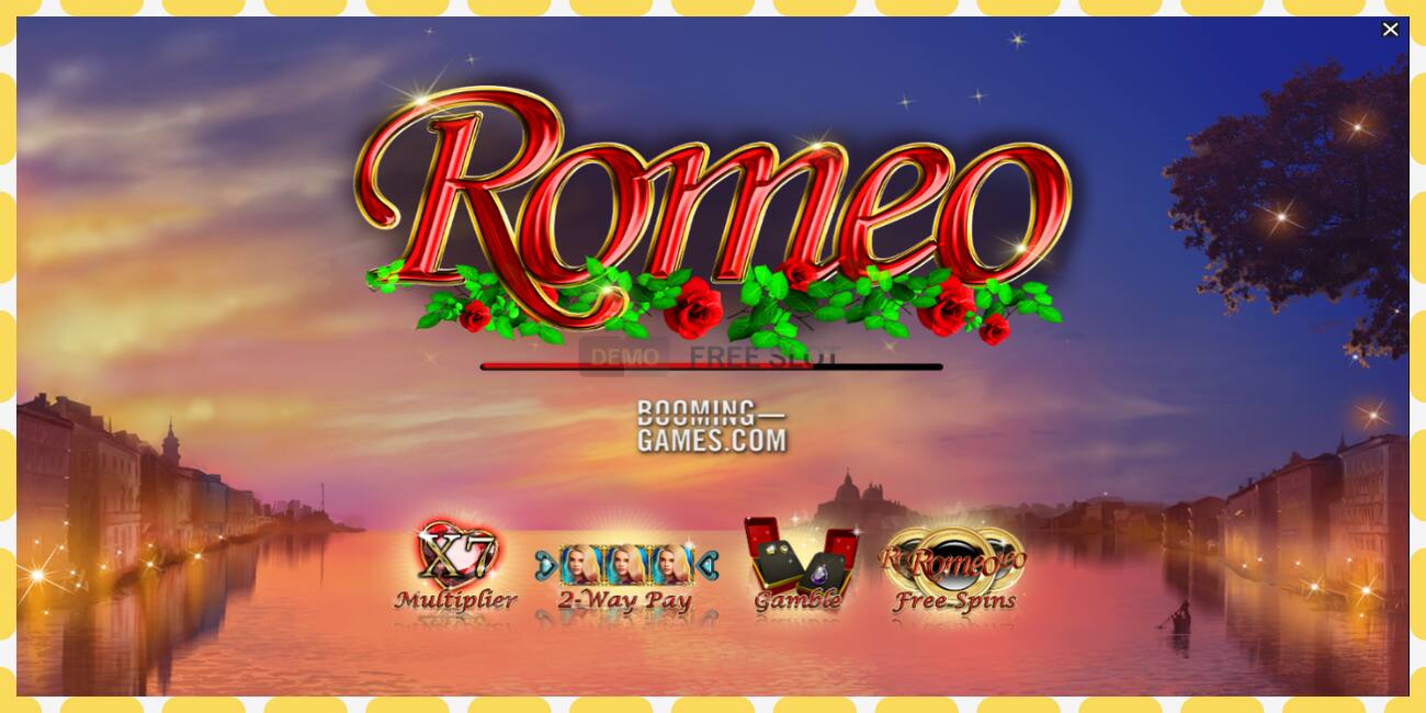 Demo slot Romeo free and without registration, picture - 1