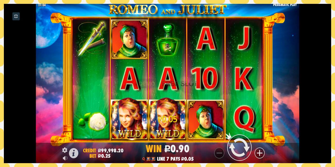 Demo slot Romeo and Juliet free and without registration, picture - 1