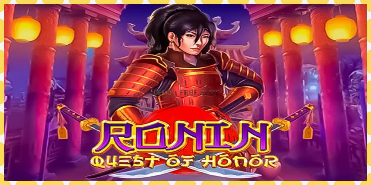 Demo slot Ronin - Quest of Honor free and without registration, picture - 1