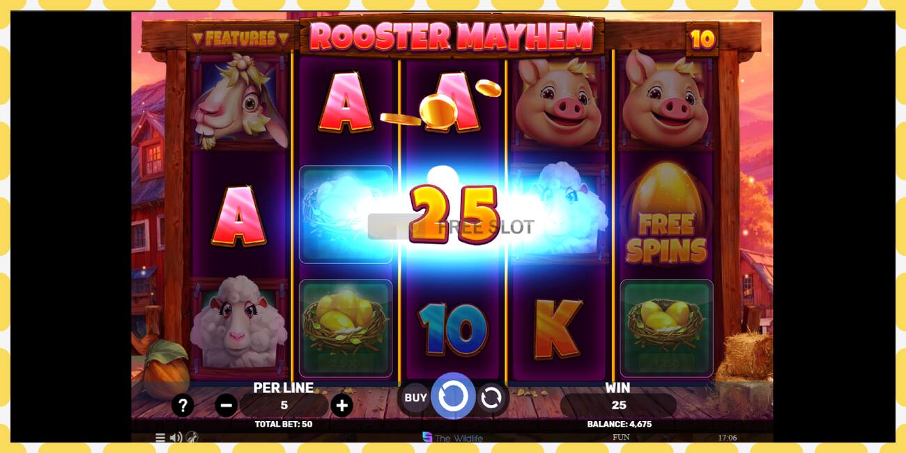 Demo slot Rooster Mayhem free and without registration, picture - 1