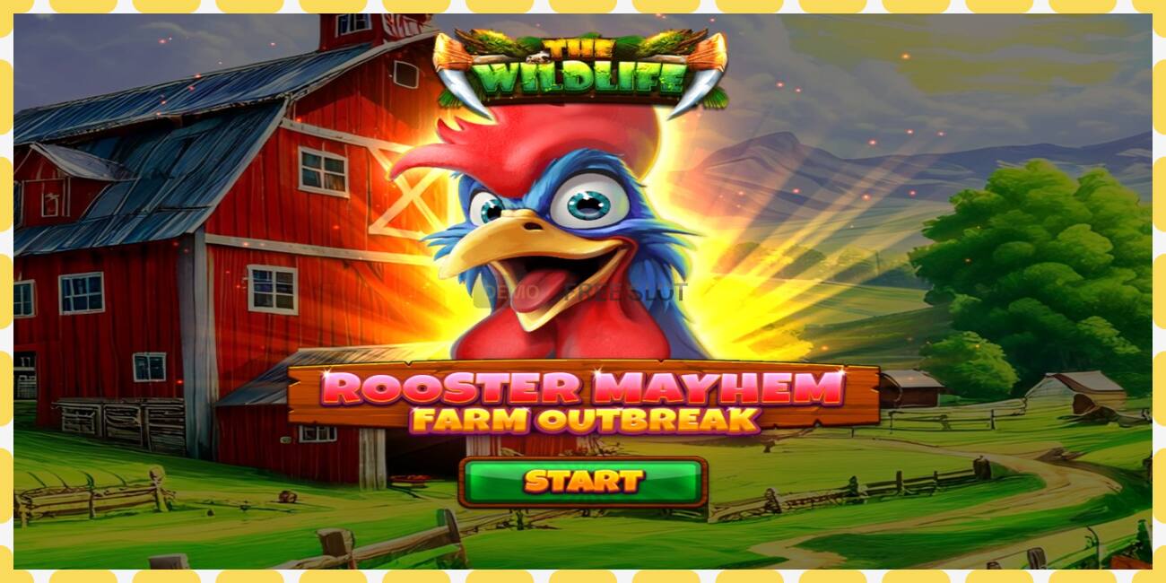 Slot dimostrativo Rooster Mayhem Farm Outbreak gratuito e senza registrazione, immagine - 1