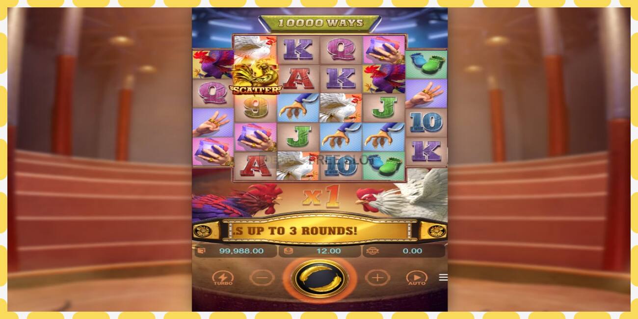 Demo slot Rooster Rumble නොමිලේ සහ ලියාපදිංචියකින් තොරව, පින්තූරය - 1