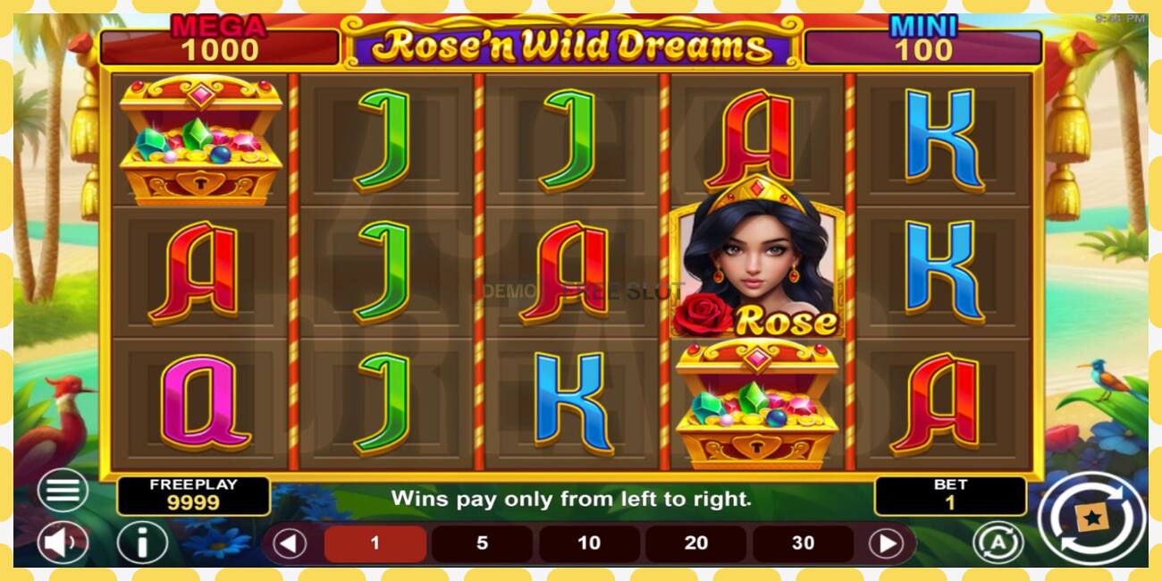 Демо слот Rose’n Wild Dreams Hold & Win бесплатно и без регистрации, картинка - 1