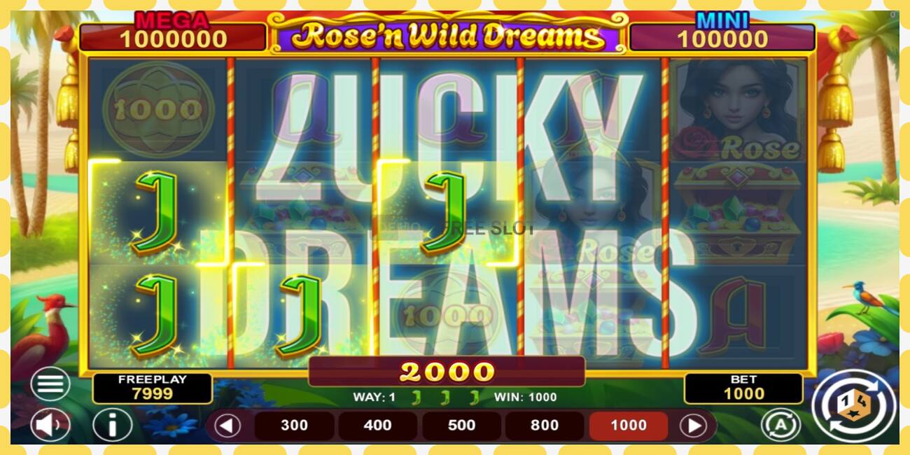 Демо слот Rose’n Wild Dreams Hold & Win бесплатно и без регистрации, картинка - 1