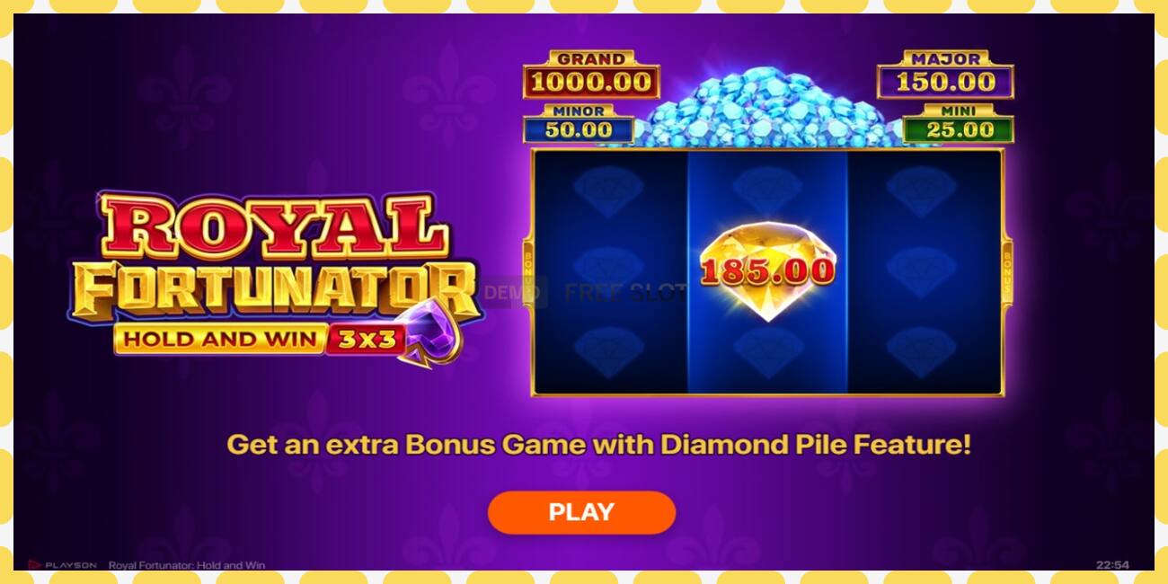 Demo slot Royal Fortunator: Hold and Win free and without registration, picture - 1