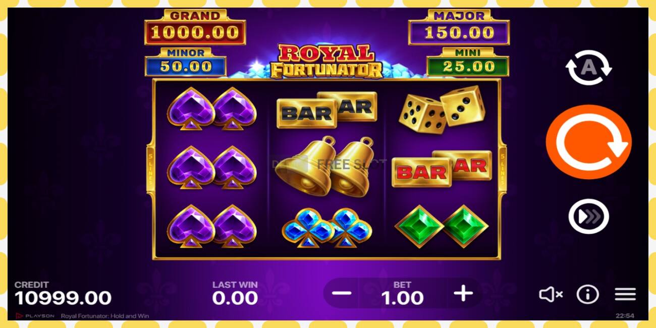 Demo slot Royal Fortunator: Hold and Win free and without registration, picture - 1