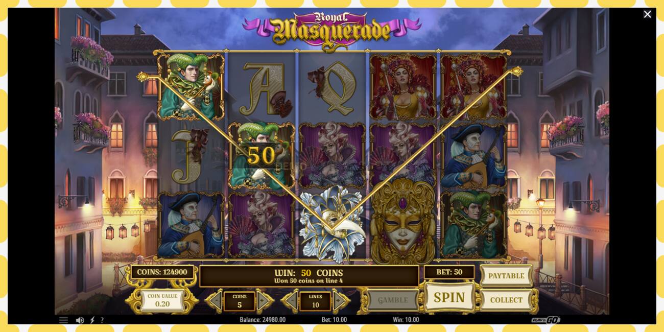 Demo slot Royal Masquerade free and without registration, picture - 1