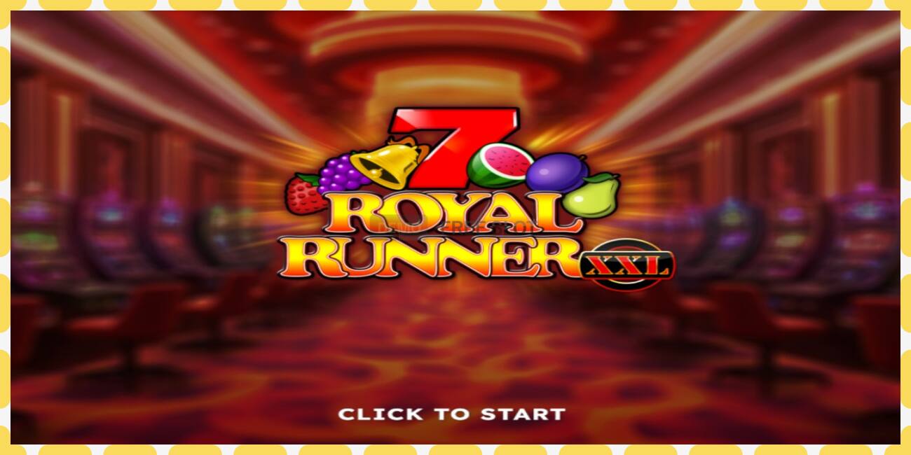 Demo slot Royal Runner XXL free and without registration, picture - 1