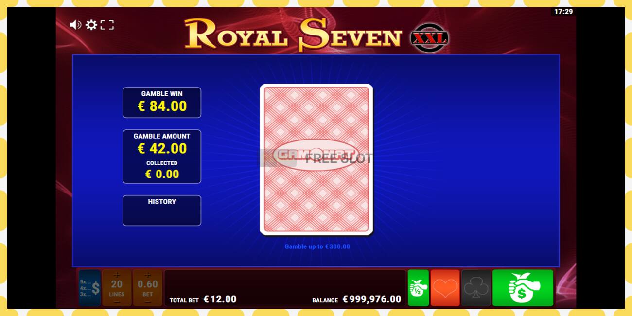 Demo slot Royal Seven XXL free and without registration, picture - 1