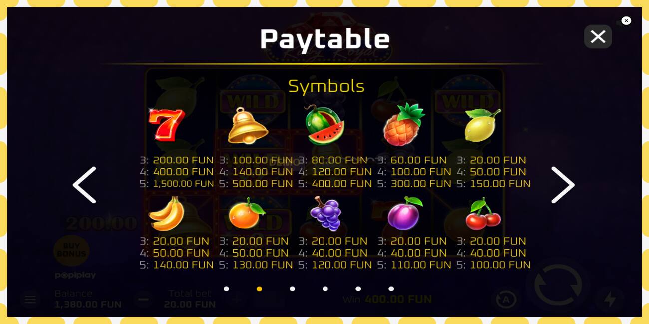 Demo slot Ruby Royal free and without registration, picture - 1