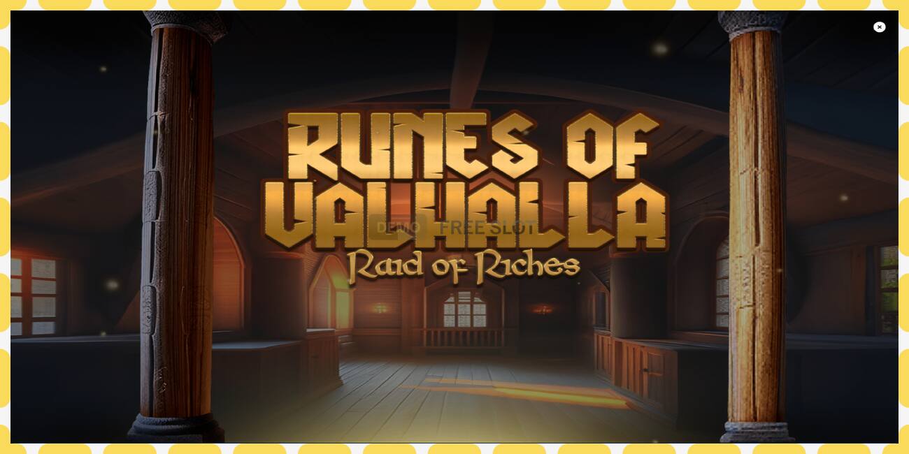 Demo slot Runes of Valhalla free and without registration, picture - 1