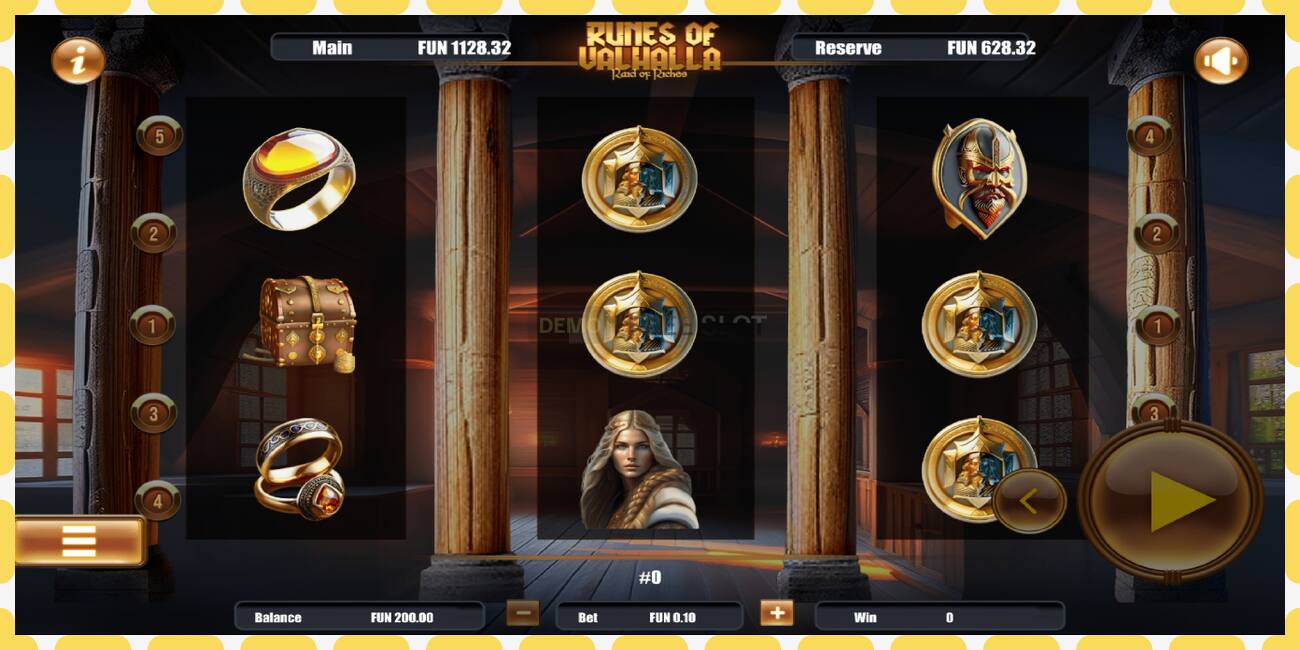 Demo slot Runes of Valhalla free and without registration, picture - 1