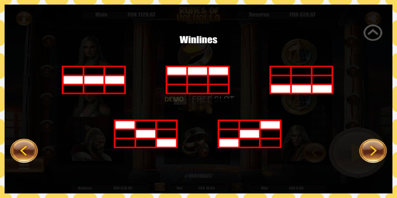 Demo slot Runes of Valhalla free and without registration, picture - 1