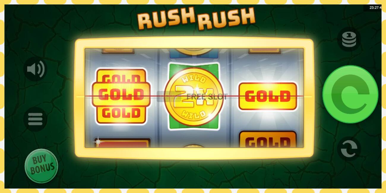 Ranura de demostración Rush Rush gratis y sin registro, imagen - 1