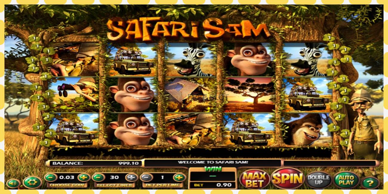 Demo slot Safari Sam නොමිලේ සහ ලියාපදිංචියකින් තොරව, පින්තූරය - 1