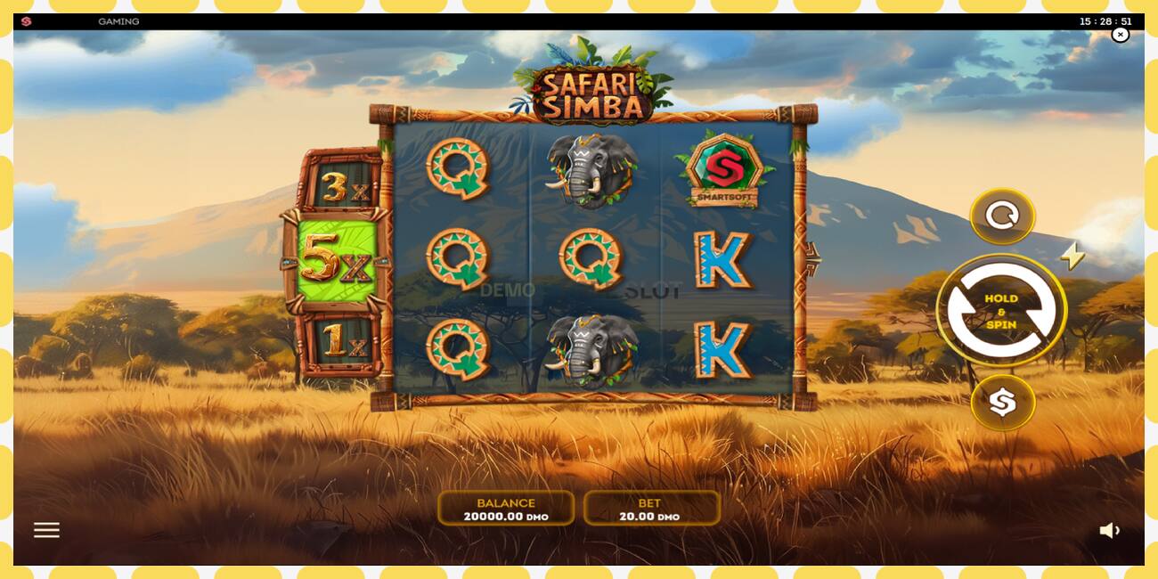 Demo slot Safari Simba free and without registration, picture - 1