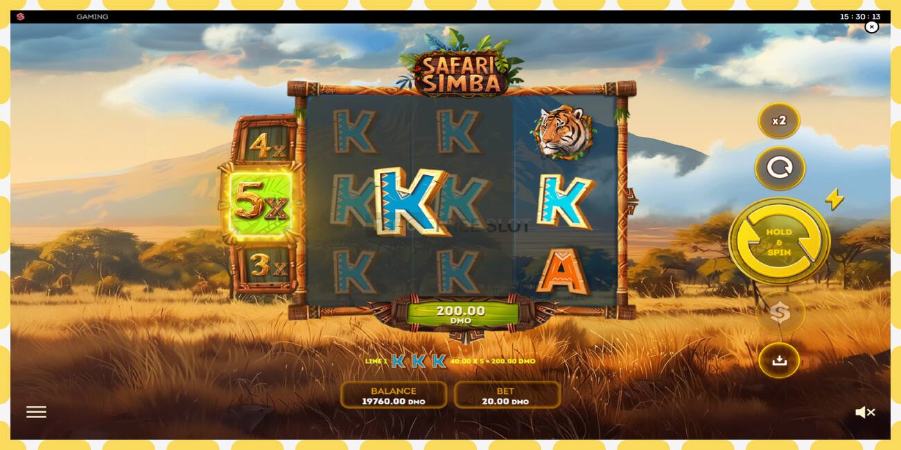 Demo slot Safari Simba free and without registration, picture - 1