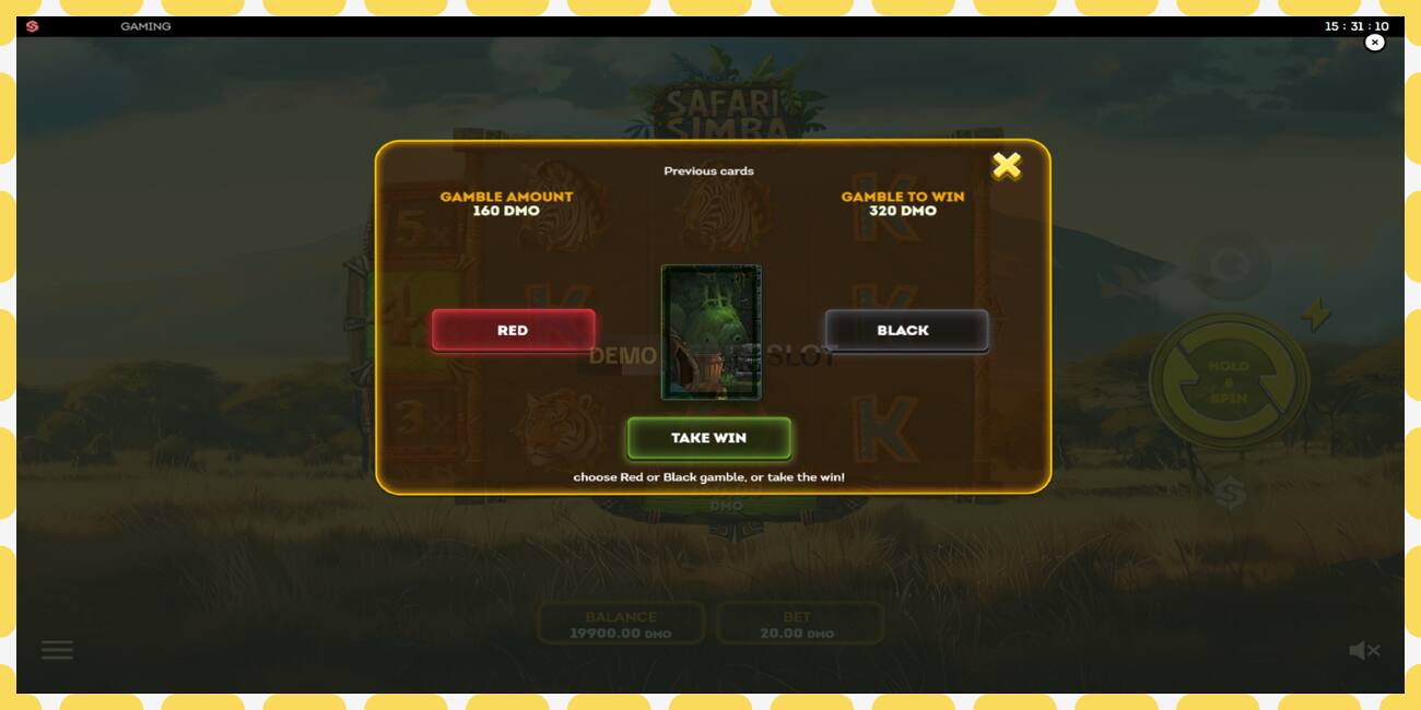 Demo slot Safari Simba free and without registration, picture - 1