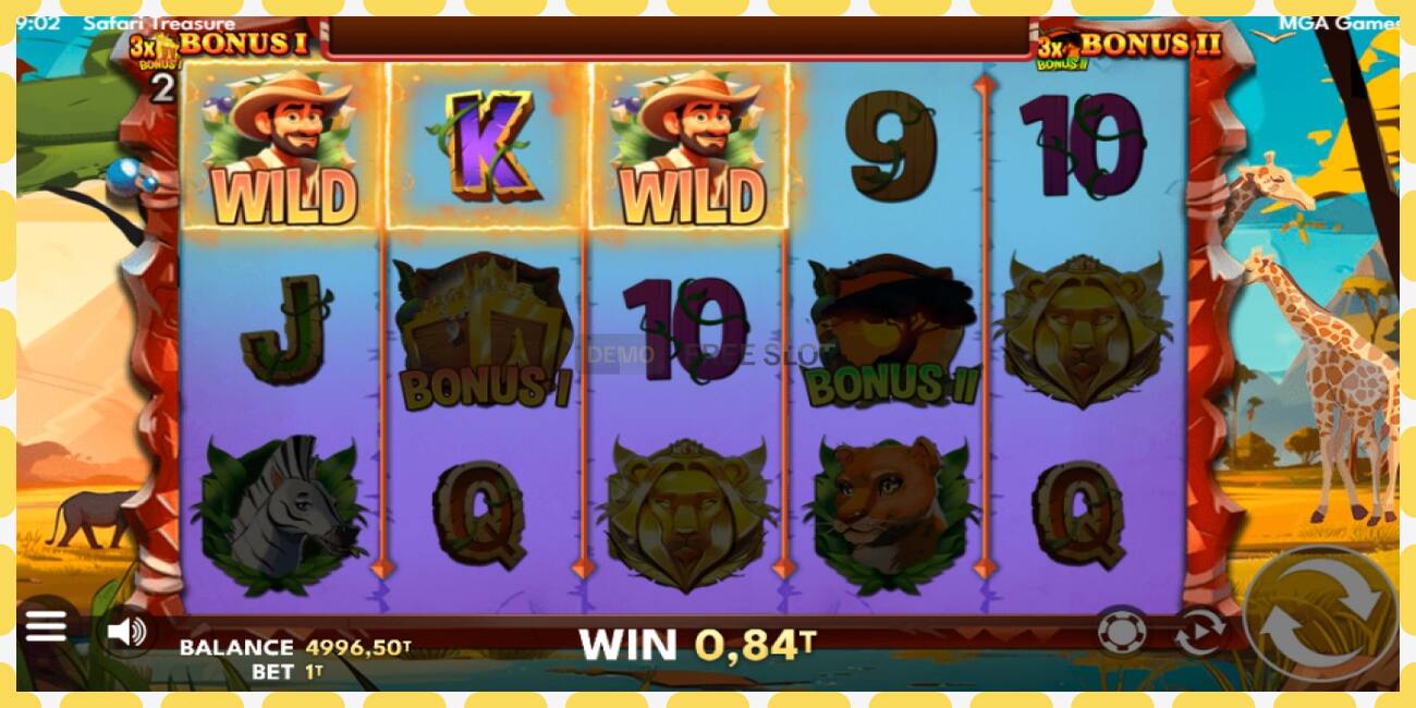 Demo slot Safari Treasure free and without registration, picture - 1