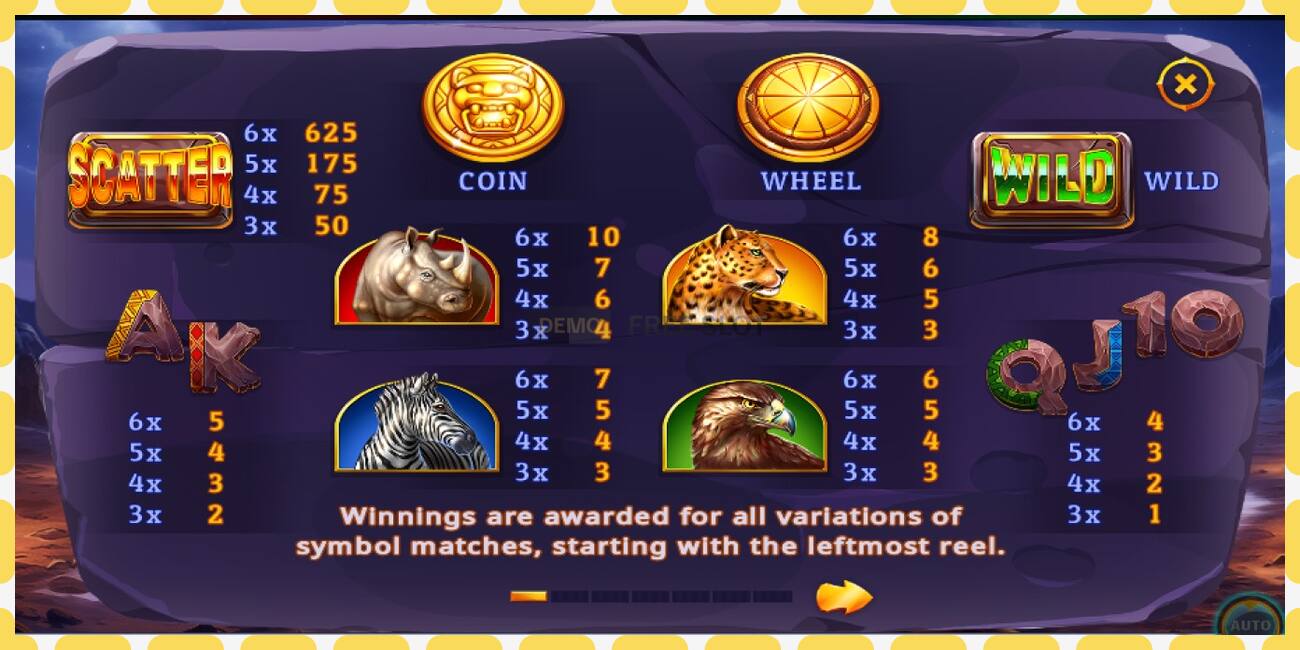 Demo slot Safari Ways Deluxe free and without registration, picture - 1