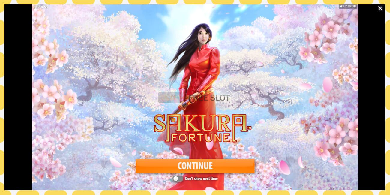 Demo slot Sakura Fortune free and without registration, picture - 1