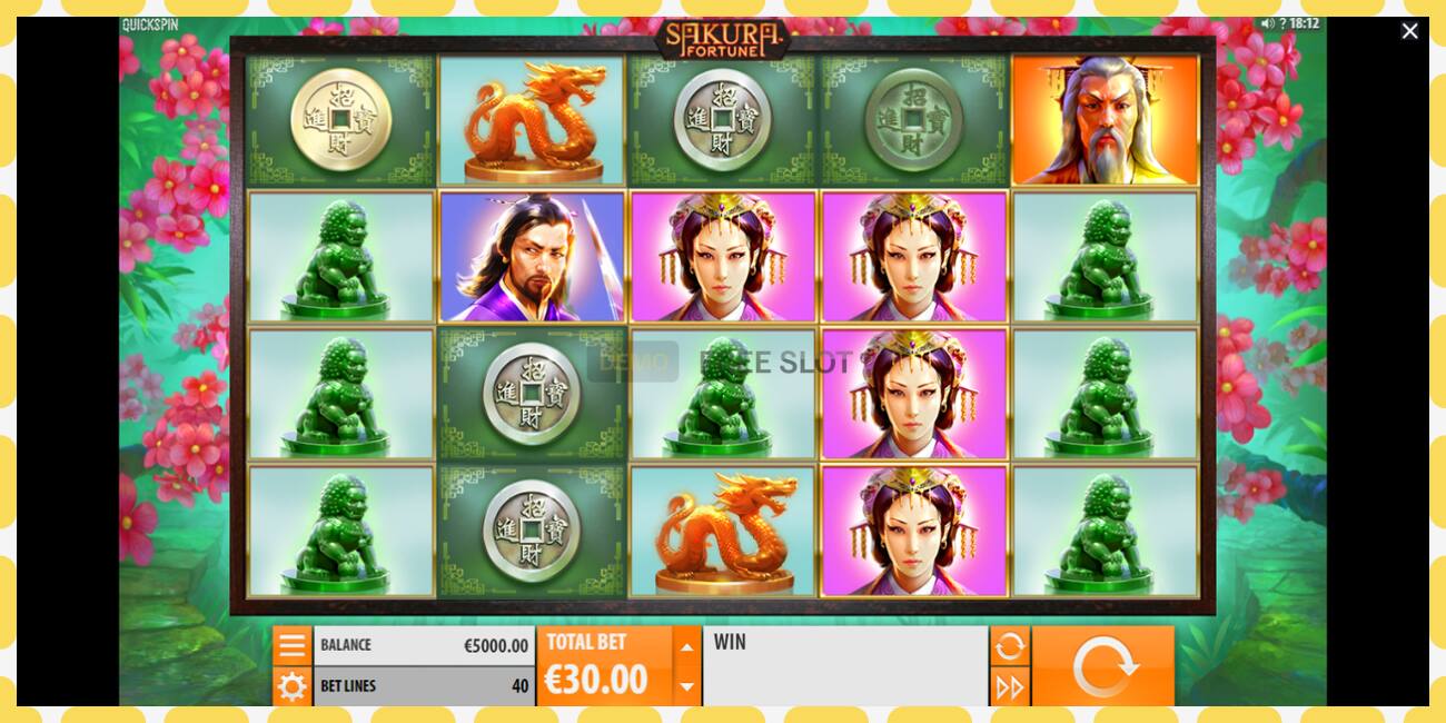 Demo slot Sakura Fortune free and without registration, picture - 1