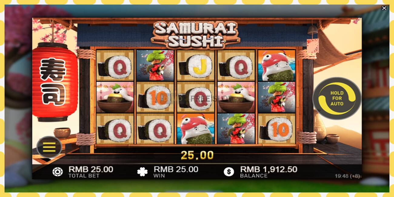 Demo slot Samurai Sushi free and without registration, picture - 1