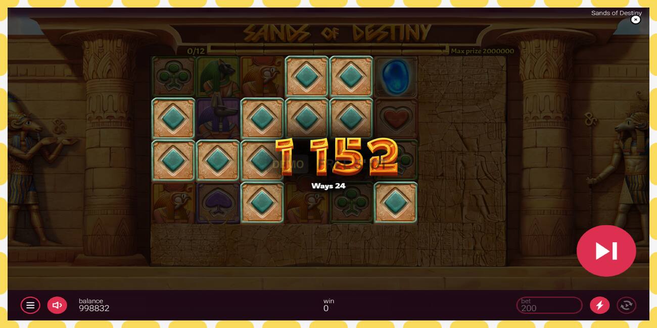 Demo slot Sands of Destiny zdarma a bez registrace, obrázek - 1