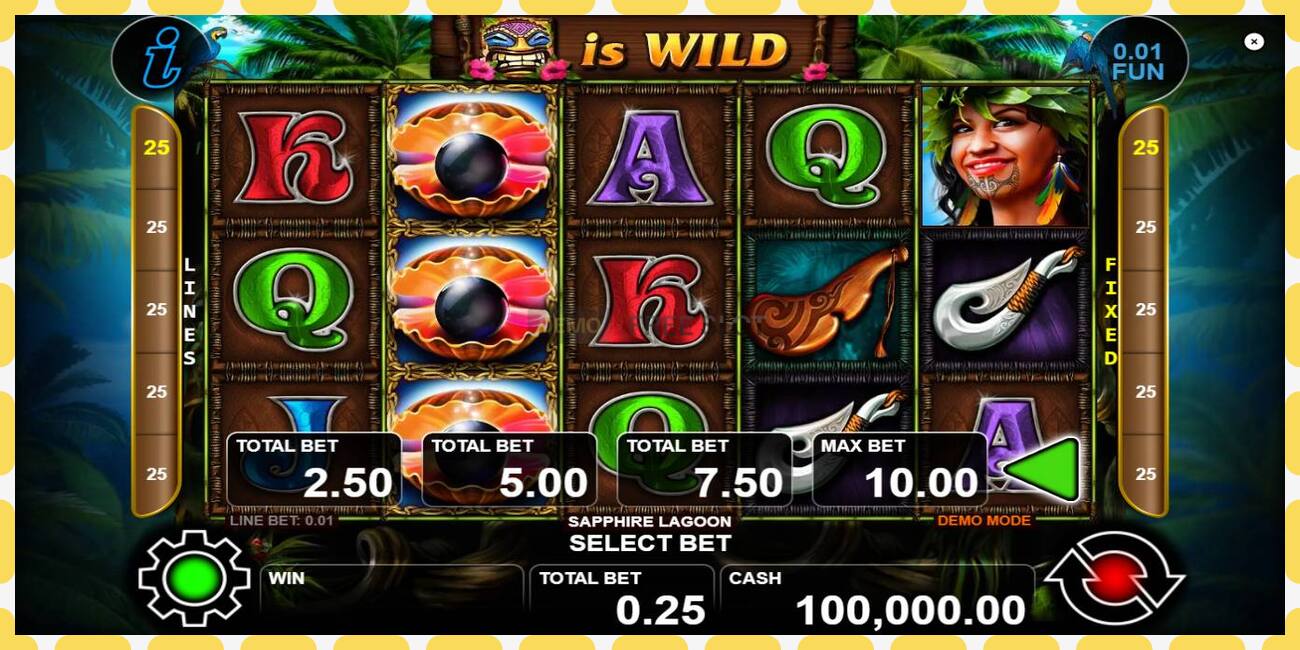 Demo slot Sapphire Lagoon free and without registration, picture - 1