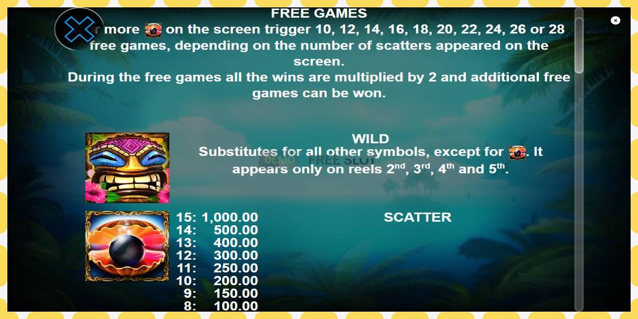 Demo slot Sapphire Lagoon free and without registration, picture - 1